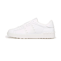 One stud leather sneakers