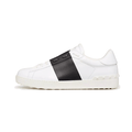 One stud leather sneakers