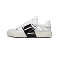 One stud leather sneakers