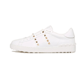 One stud leather sneakers