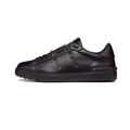 One stud leather sneakers