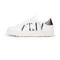 One stud leather sneakers