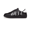 One stud leather sneakers
