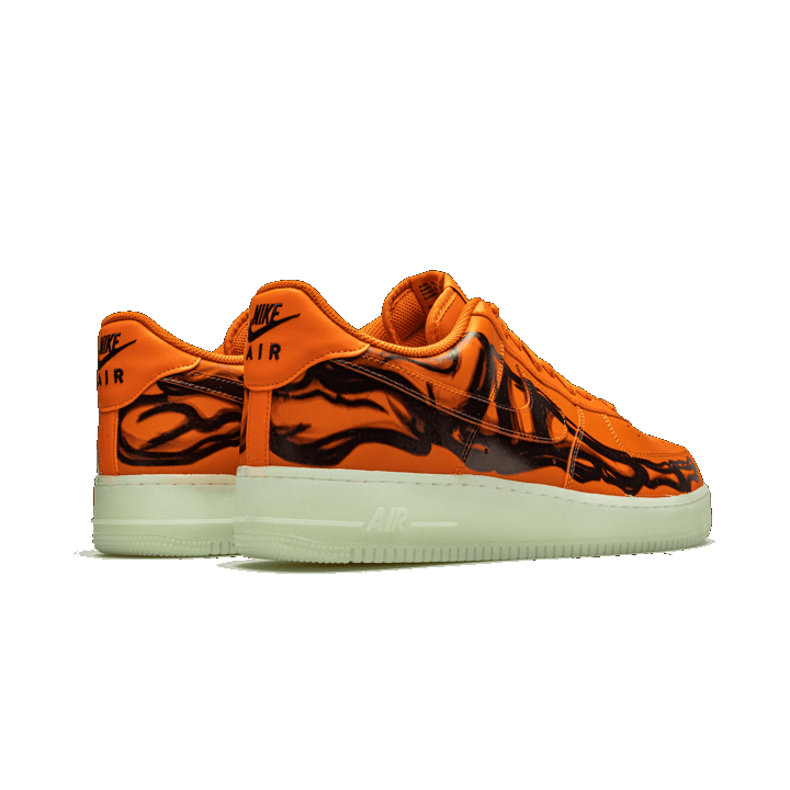 ORANGE SKELETON HALLOWEEN