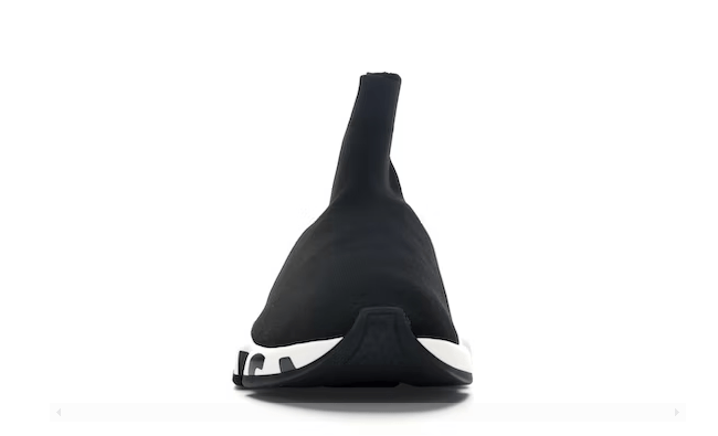 Speed Graffiti Trainers Black White